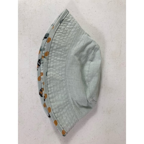 Disney Junior Mickey Reversible Bucket Hat OSFM Kids Summer Cap Green Boys Girls - Picture 8 of 11